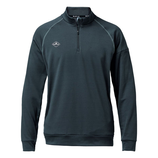 ハーフジップシャツ（ユニセックス） | ユニフォーム | 1枚 | 4113 | チャコールグレー