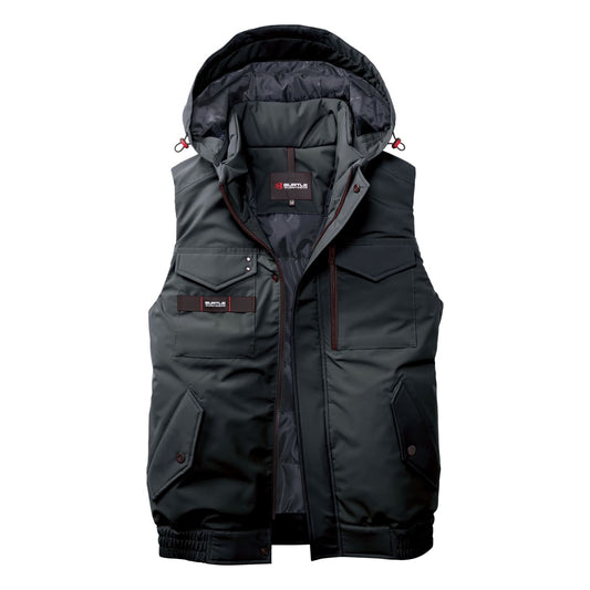 防寒ベスト（ユニセックス）［5060シリーズ］ | ユニフォーム | 1枚 | 5064 | ストームグレー