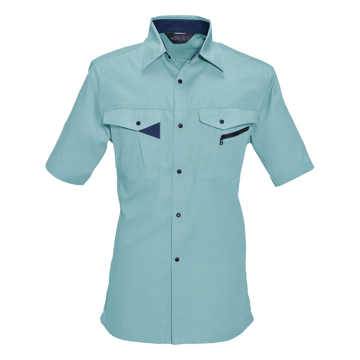 半袖シャツ［6021シリーズ］ | ユニフォーム | 1枚 | 6025 | アースグリーン