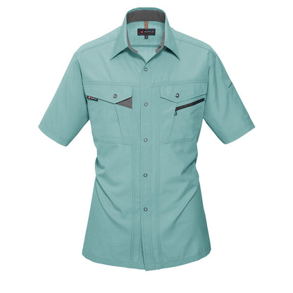 半袖シャツ［7061シリーズ］ | ユニフォーム | 1枚 | 7065 | アースグリーン