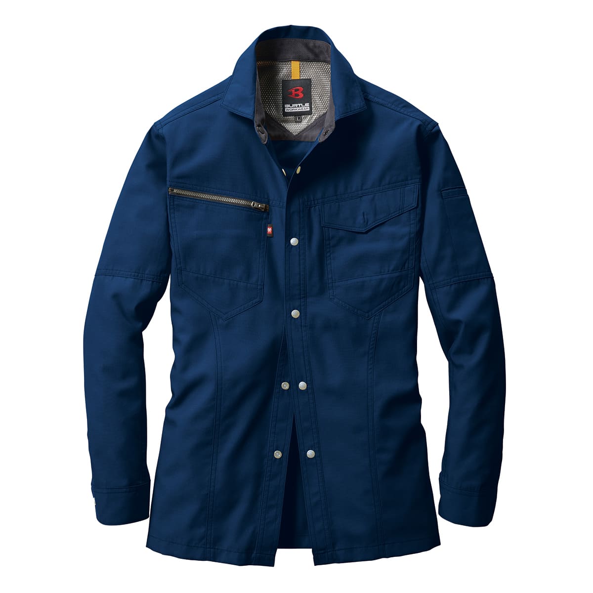 長袖シャツ(ユニセックス)［7091シリーズ］ | ユニフォーム | 1枚 | 7093 | ネイビー