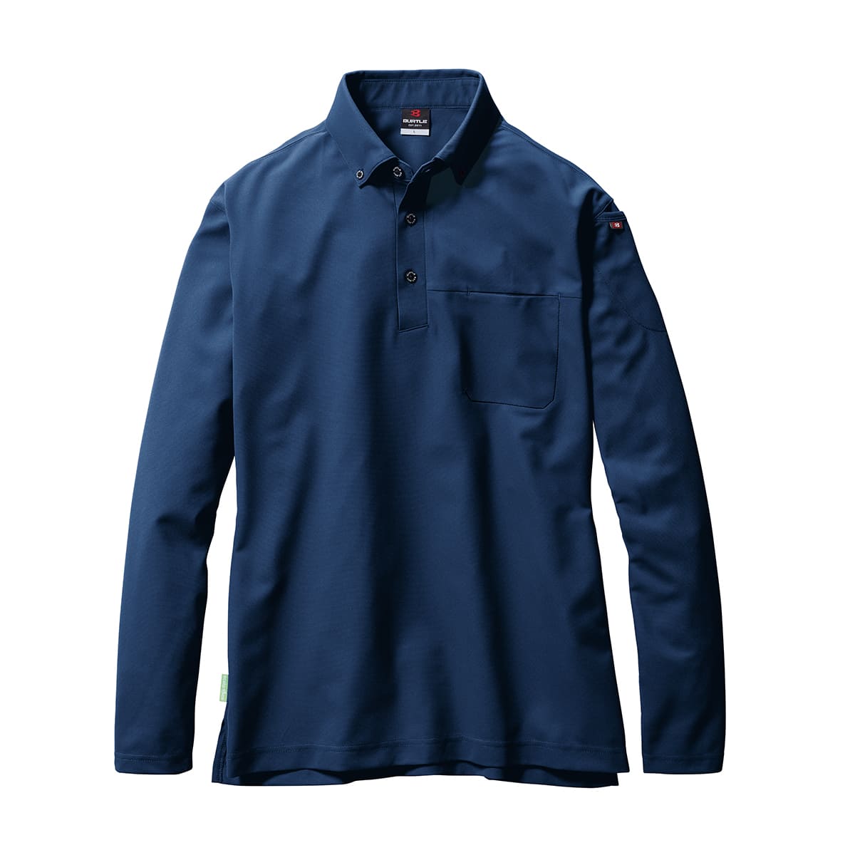 長袖BDシャツ(ユニセックス) | ユニフォーム | 1枚 | 715 | ネイビー