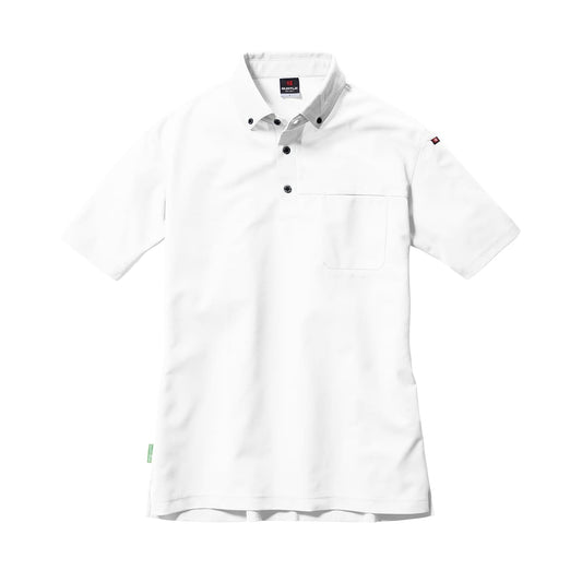 半袖BDシャツ(ユニセックス) | ユニフォーム | 1枚 | 717 | ホワイト