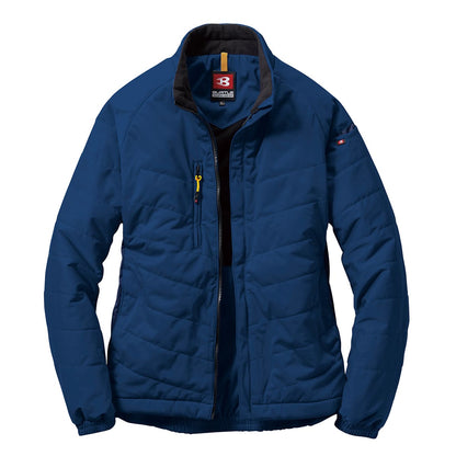 防風ストレッチ軽防寒ブルゾン（ユニセックス） | 作業着 | 1枚 | 7410 | ネイビー