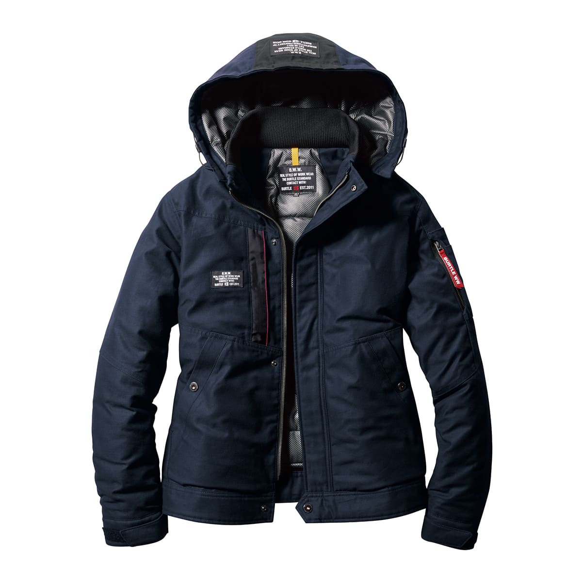 防寒ジャケット（大型フード付）（ユニセックス）［8210シリーズ