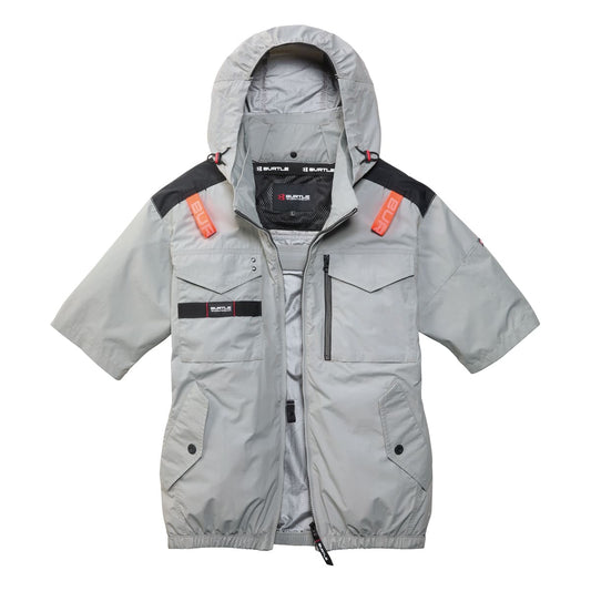 ACタクティカル半袖ブルゾン（ユニセックス） | ユニフォーム | 1枚 | AC1156 | アッシュグレー