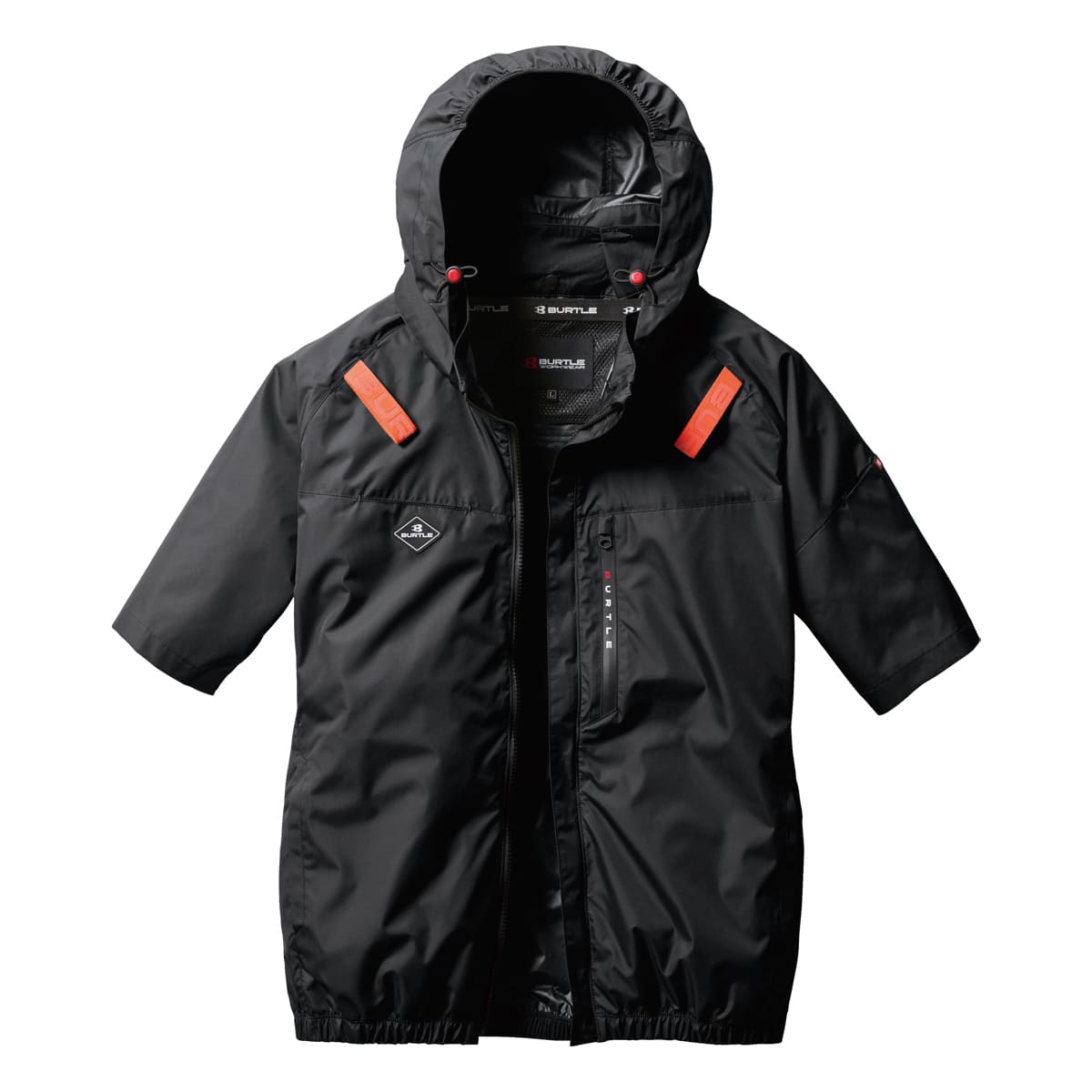 AC半袖ブルゾン（ユニセックス）［AC2061シリーズ］ | ユニフォーム | 1枚 | AC2066 | ブラック