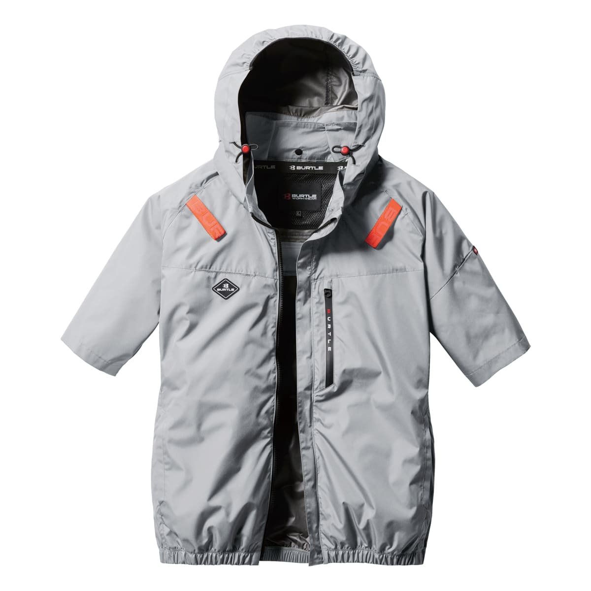 AC半袖ブルゾン（ユニセックス）［AC2061シリーズ］ | ユニフォーム | 1枚 | AC2066 | アッシュグレー