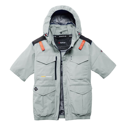 AC半袖ブルゾン（ユニセックス） | ユニフォーム | 1枚 | AC2106 | スティールグレー