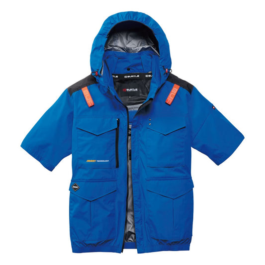 AC半袖ブルゾン（ユニセックス） | ユニフォーム | 1枚 | AC2106 | オーシャンブルー