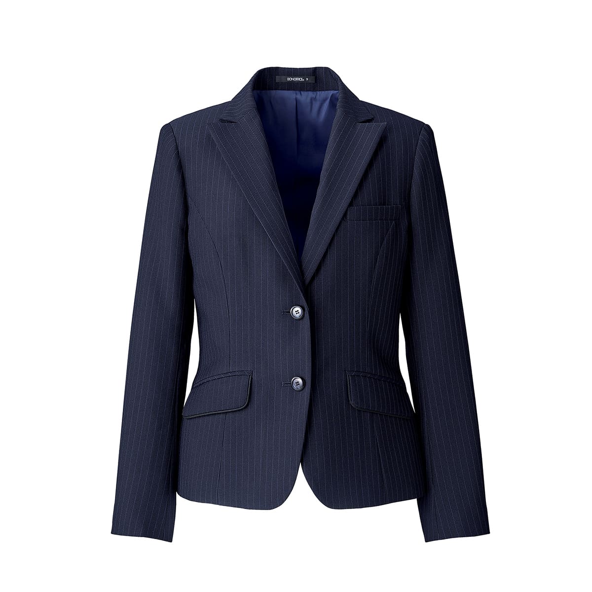 ジャケット［VALUE STRIPE］ | 事務服 | 1枚 | AJ0269 | ネイビー×ブルー