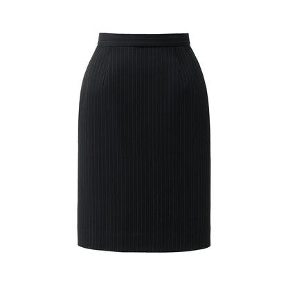 タイトスカート［VALUE STRIPE］ | 事務服 | 1枚 | AS2318 | ブラック×ベージュ