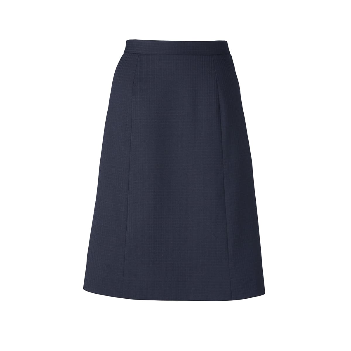 Aラインスカート［LUSTER CHECK］ | 事務服 | 1枚 | AS2333 | ネイビー
