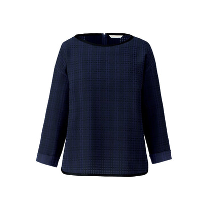 プルオーバー［Nuance Dobby］ | 事務服 | 1枚 | BCD8106 | ネイビー