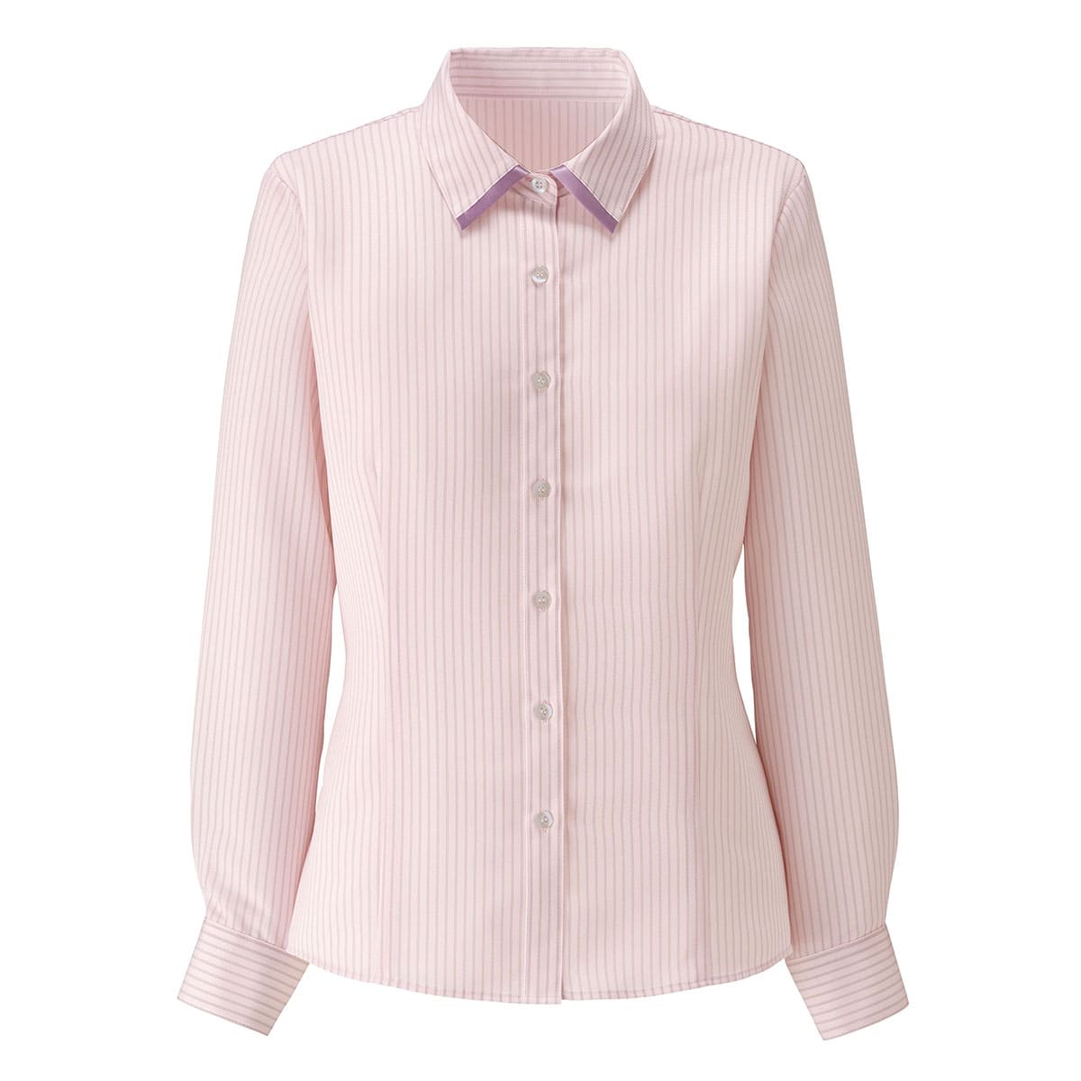 長袖ブラウス | 事務服 | 1枚 | RB4162 | ピンク
