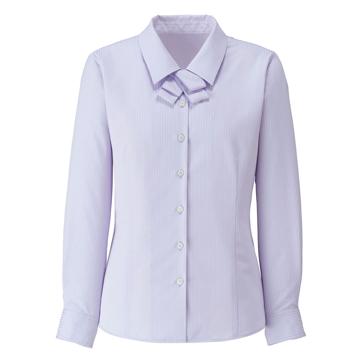 長袖ブラウス | 事務服 | 1枚 | RB4164 | ラベンダー