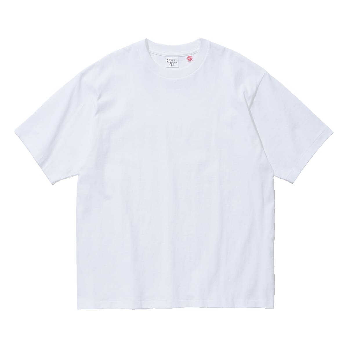 チューブラーTシャツ（日本製） | メンズ | 1枚 | JPC-001 | ホワイト