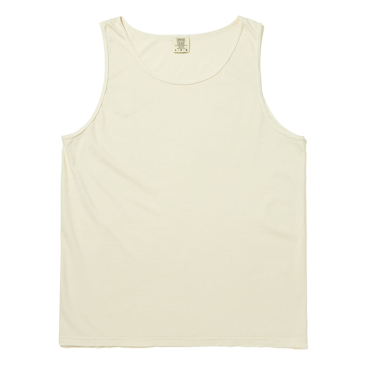 6.1oz ガーメントダイ タンクトップ | ビッグサイズ | 1枚 | 9360 | アイボリー