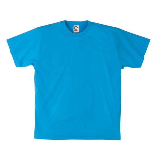 レギュラーコットンTシャツ | ビッグサイズ | 1枚 | CR1102 | シアンブルー