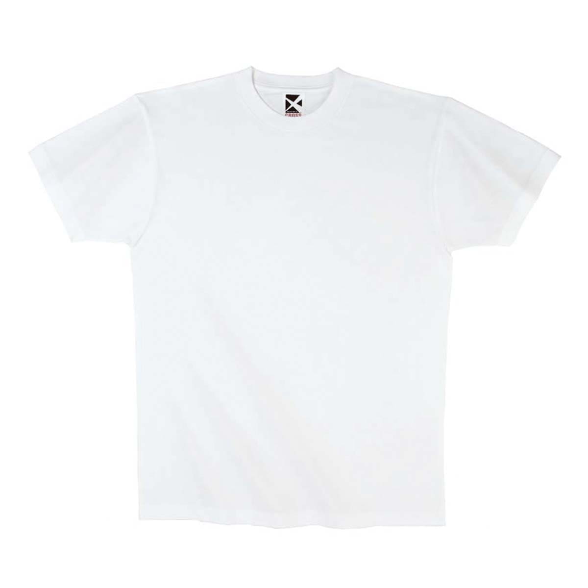 レギュラーコットンTシャツ | メンズ | 1枚 | CR1102 | ホワイト