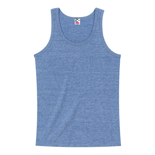 トライブレンドタンクトップ | メンズ | 1枚 | CR1104 | ミックスブルー