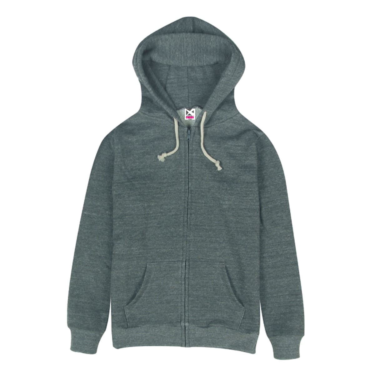 トライブレンドジップパーカー | メンズ | 1枚 | CR1107 | ミックスチャコール