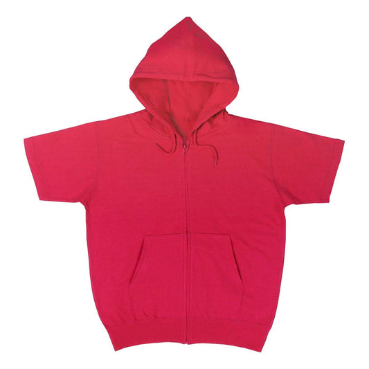 半袖ジップパーカー | ビッグサイズ | 1枚 | CR5101 | ストロベリー