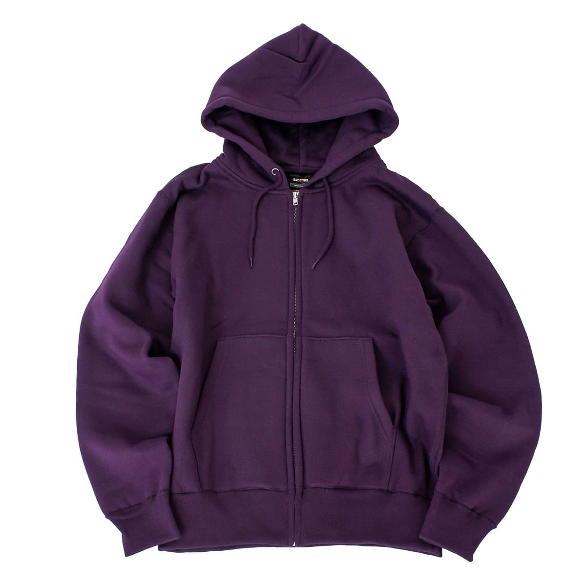 マックスヘビーZIPパーカー | ビッグサイズ | 1枚 | CS2221 | ディープパープル
