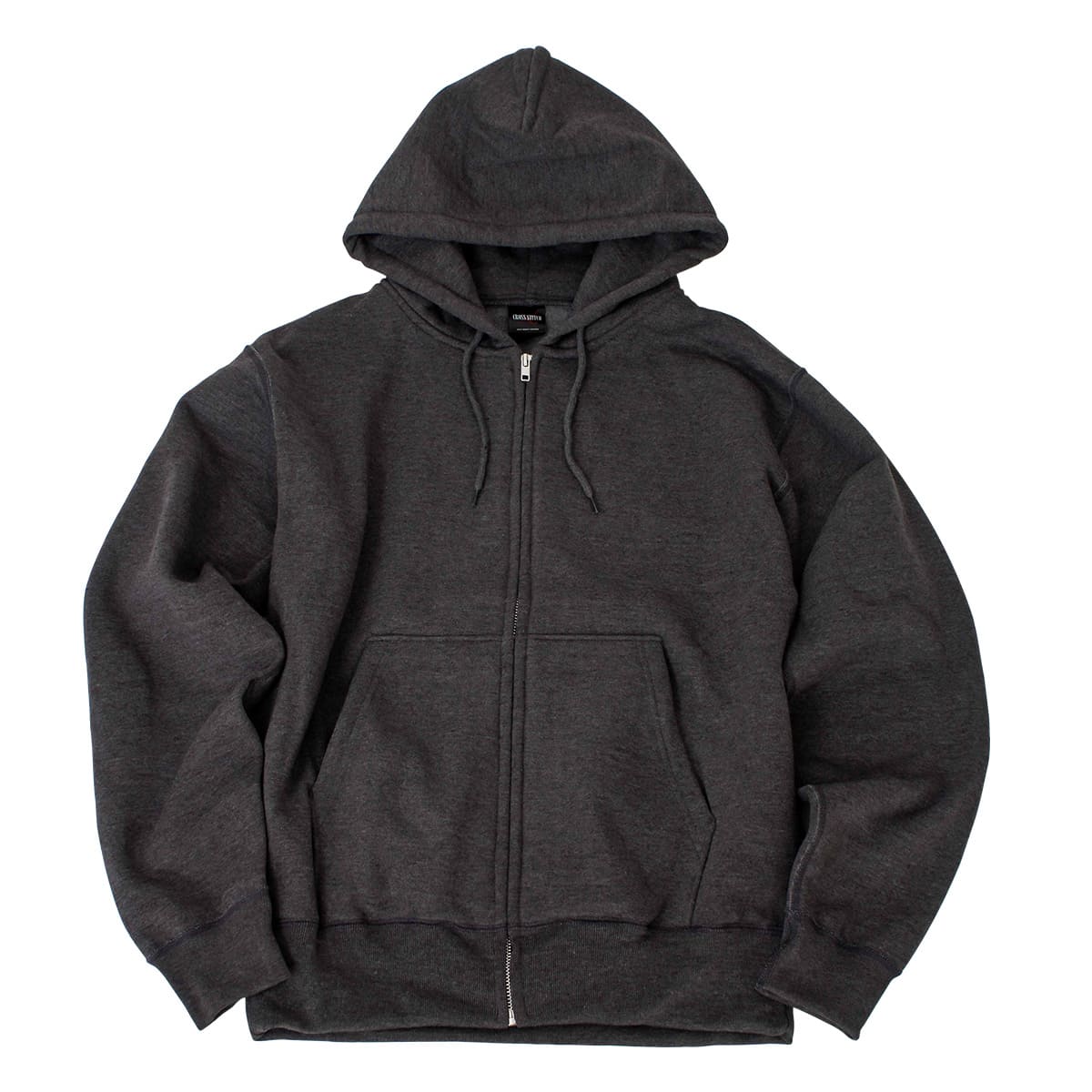 マックスヘビーZIPパーカー | ビッグサイズ | 1枚 | CS2221 | チャコール