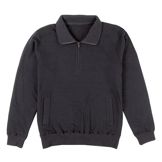 レギュラーハーフジップトラックトップ | メンズ | 1枚 | CS2260 | スーパーブラック