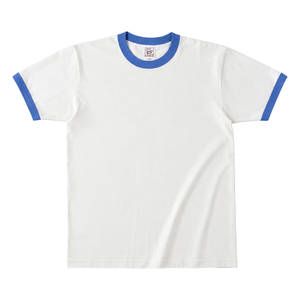 オープンエンド マックスウェイト リンガーTシャツ | メンズ | 1枚 | OE1121 | ナチュラル×ブルー