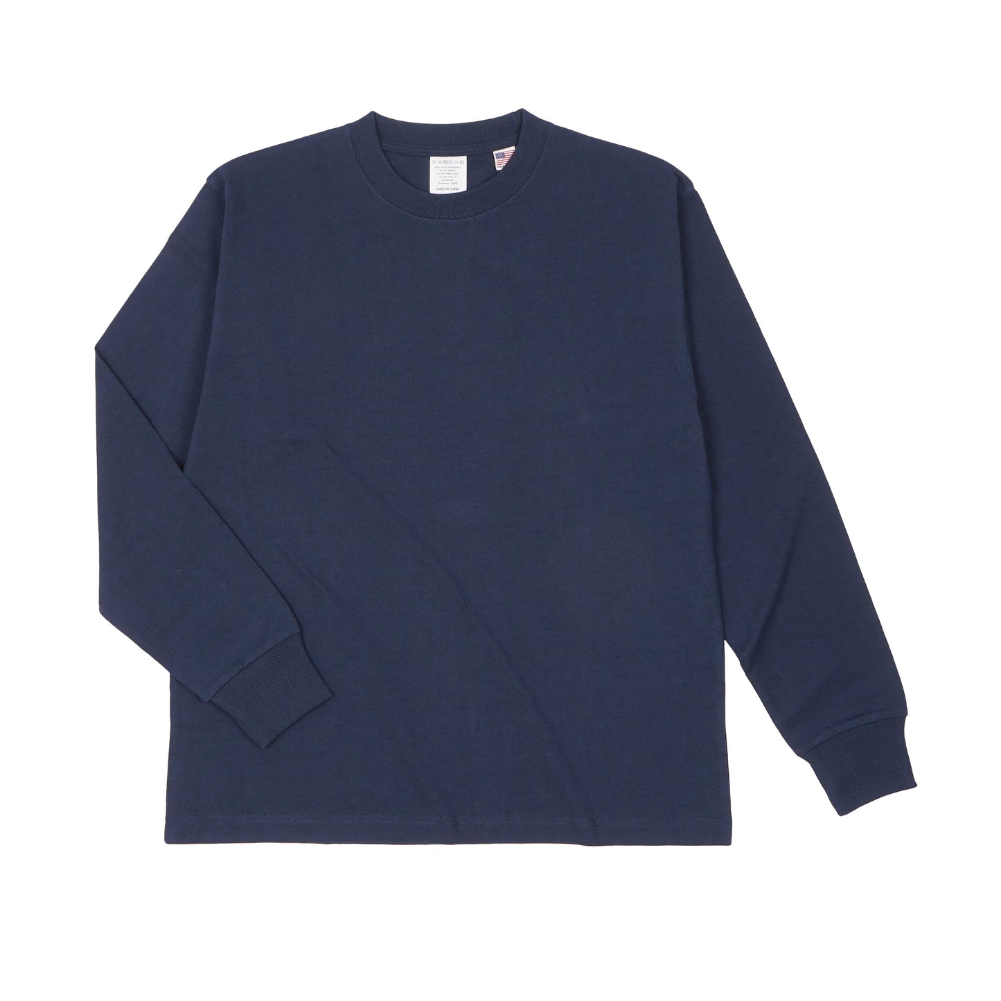 USAコットン ロングスリーブTシャツ | メンズ | 1枚 | UCL-951 | ネイビー