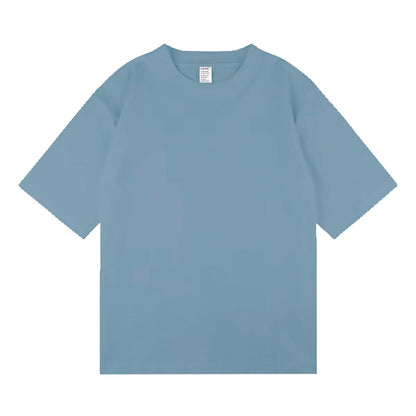 6.6オンス オーバーサイズコンフォートTシャツ（5分袖） | ビッグサイズ | 1枚 | DF1103 | セメントブルー