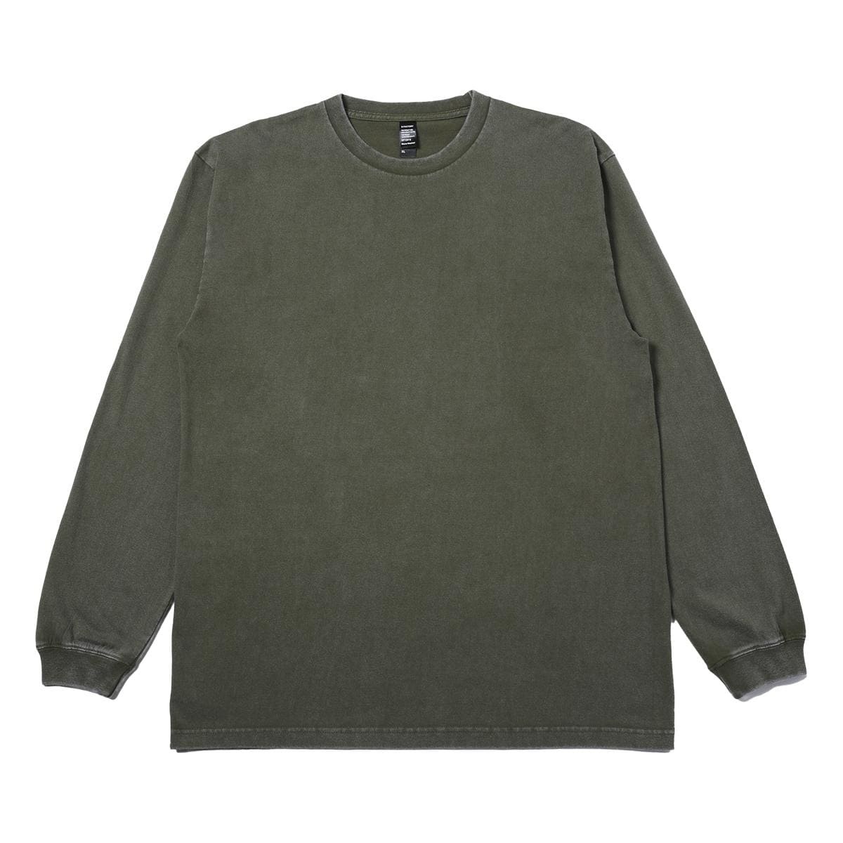6.6オンス ロングスリーブヴィンテージTシャツ（1.6インチリブ） | ビッグサイズ | 1枚 | DF1201S | ヴィンテージリーフグリーン