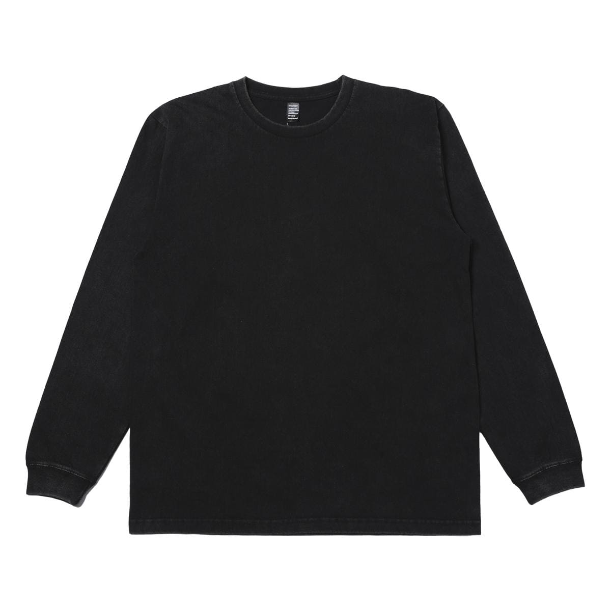 6.6オンス ロングスリーブヴィンテージTシャツ（1.6インチリブ） | メンズ | 1枚 | DF1201S | ヴィンテージソフトブラック
