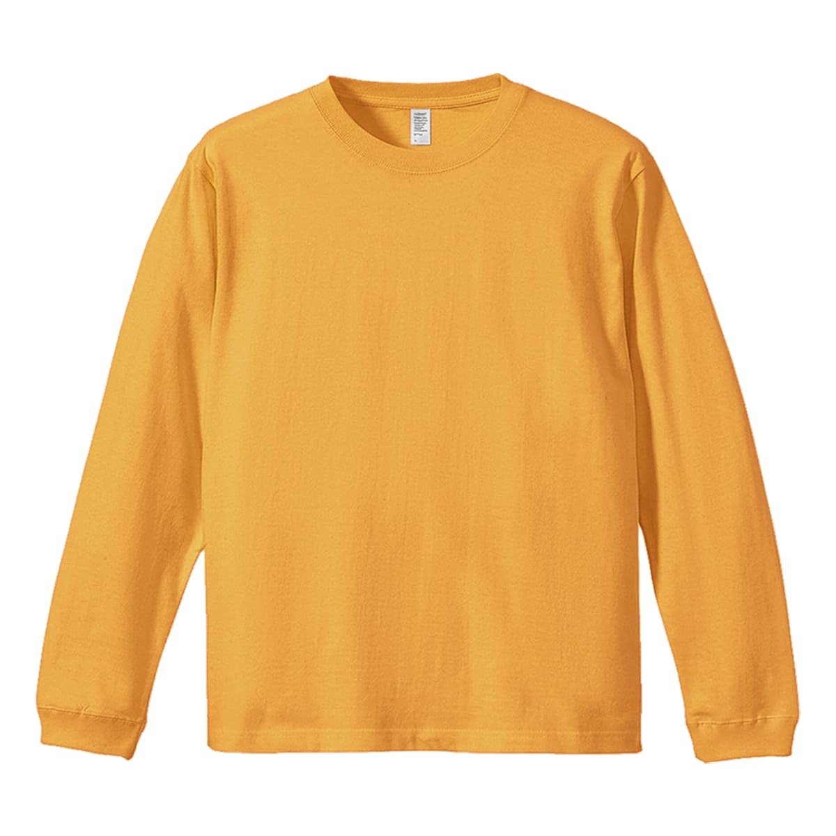 6.6オンス ロングスリーブコンフォートTシャツ(1.6インチリブ) | ビッグサイズ | 1枚 | DF1201 | ゴールド