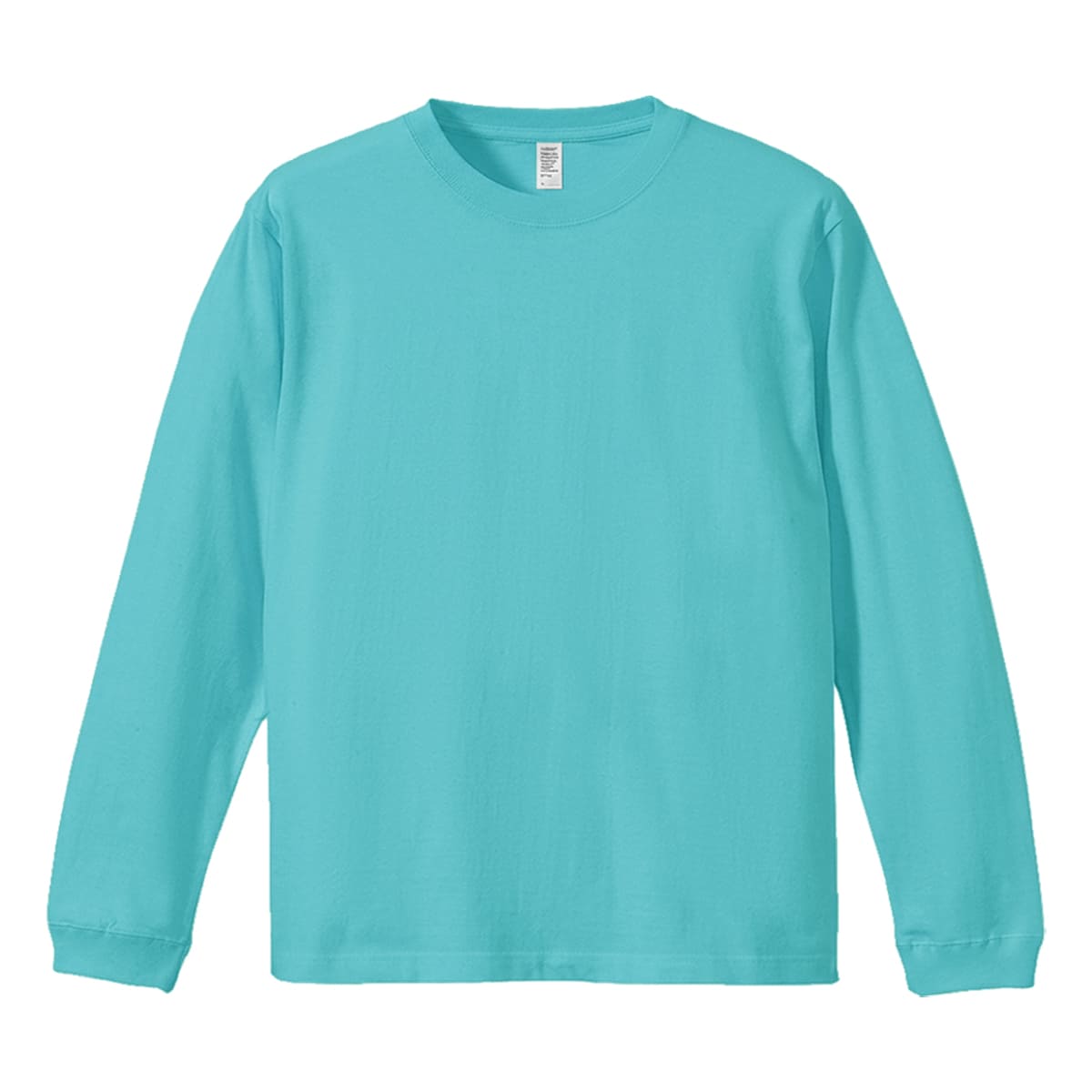 6.6オンス ロングスリーブコンフォートTシャツ(1.6インチリブ) | ビッグサイズ | 1枚 | DF1201 | ミントグリーン