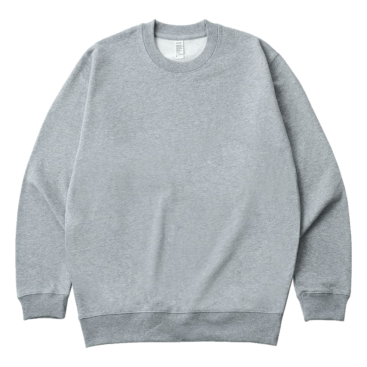 8.8オンス ハイパークルーネックスウェット | ビッグサイズ | 1枚 | DF1409 | ヘザーグレー