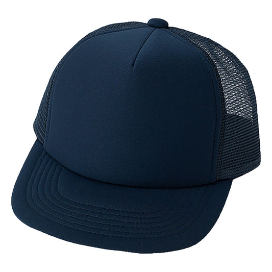フラットバイザー メッシュキャップ | ノベルティ(小物) | 1枚 | DF2201 | ネイビー