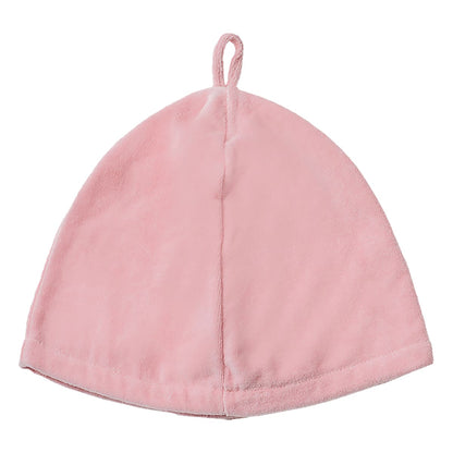 コットンサウナハット | ノベルティ(小物) | 1枚 | DF2203 | ベビーピンク