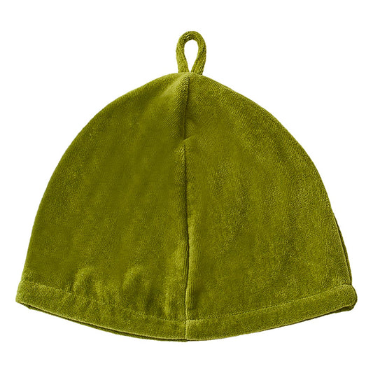コットンサウナハット | ノベルティ(小物) | 1枚 | DF2203 | グラスグリーン