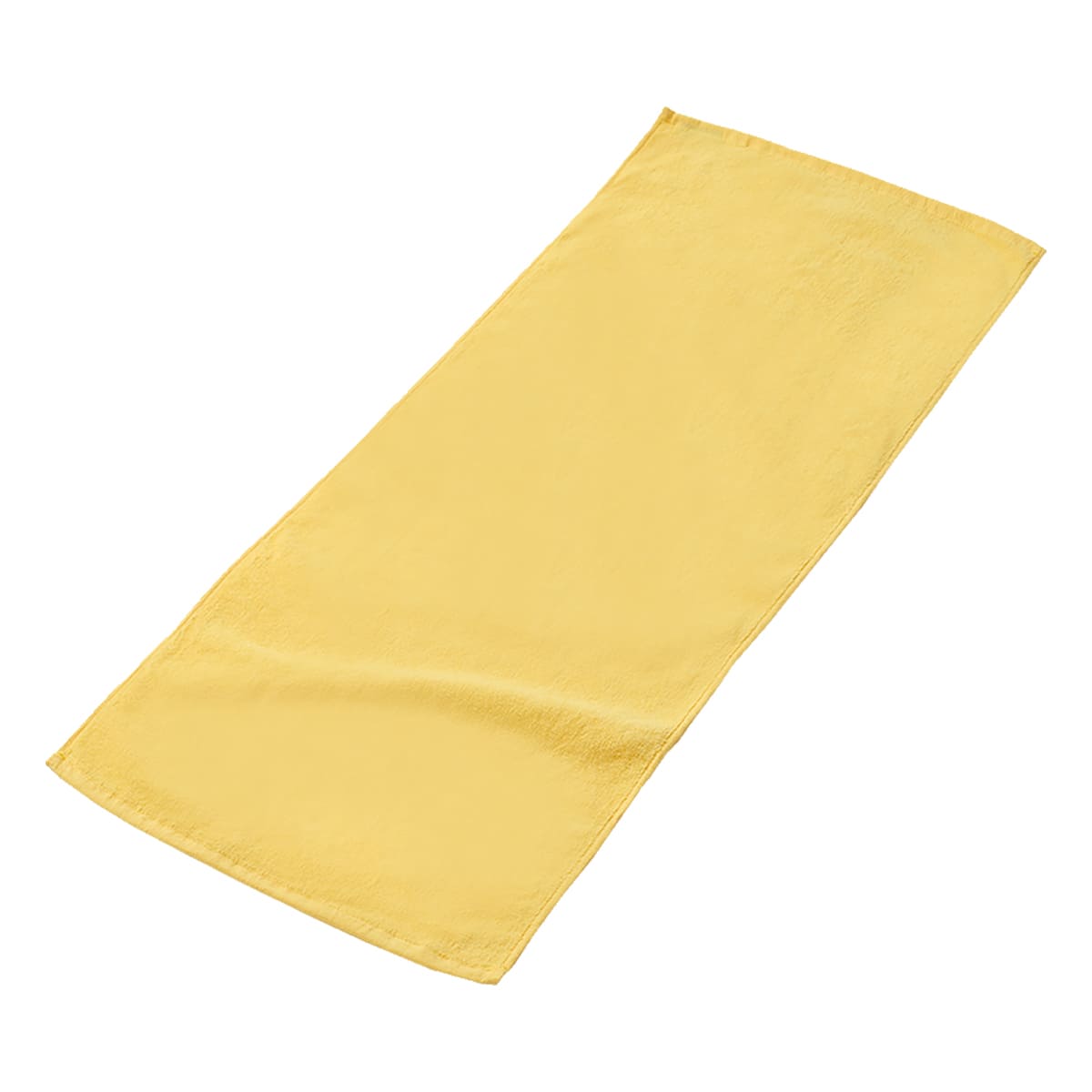 340匁 カラーフェイスタオル（今治産） | ノベルティ(小物) | 1枚 | DF3401 | イエロー