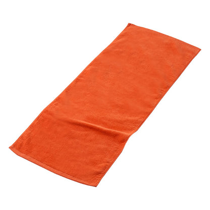 340匁 カラーフェイスタオル（今治産） | ノベルティ(小物) | 1枚 | DF3401 | オレンジ