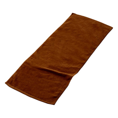 340匁 カラーフェイスタオル（今治産） | ノベルティ(小物) | 1枚 | DF3401 | ブラウン