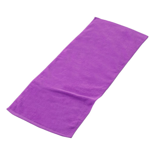 340匁 カラーフェイスタオル（今治産） | ノベルティ(小物) | 1枚 | DF3401 | パープル