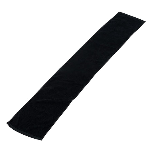 290匁 カラーマフラータオル（今治産） | ノベルティ(小物) | 1枚 | DF3402 | ブラック