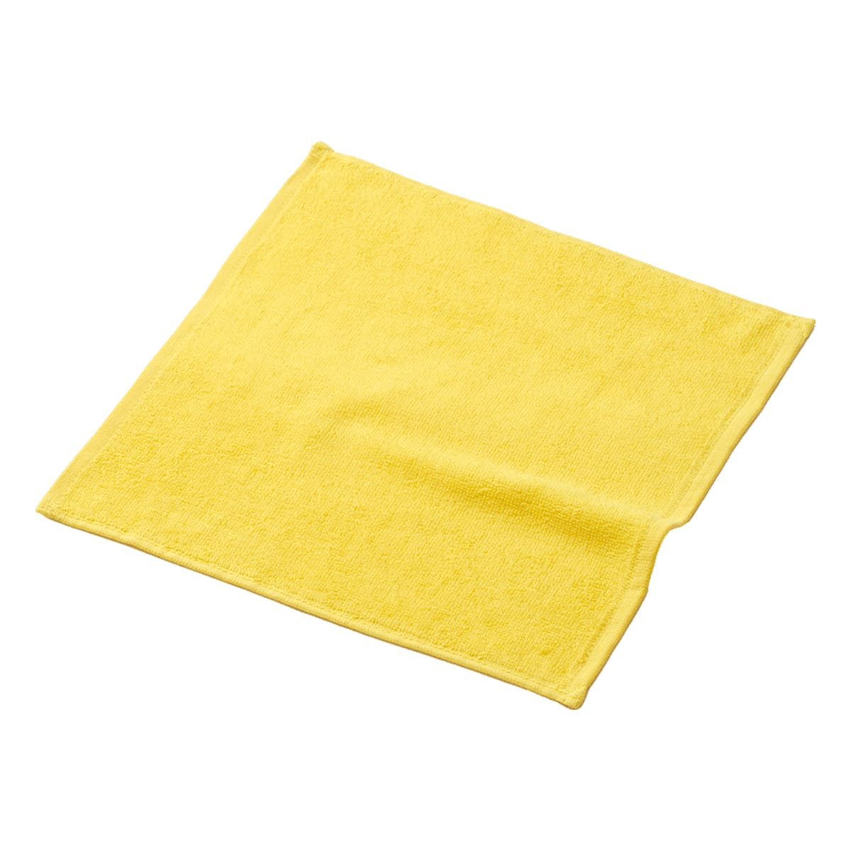 100匁 スレン染めオシボリ | ノベルティ(小物) | 1枚 | DF3502 | イエロー