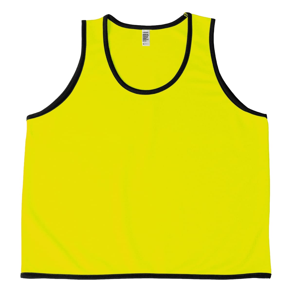 プレミアムプロモーションビブス | ユニフォーム | 1枚 | DF4104 | 蛍光イエロー