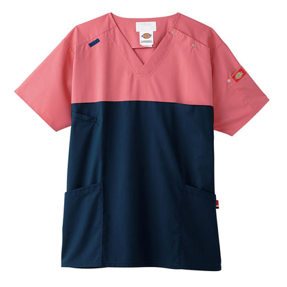 スクラブ（Dickies） | メディカルウェア | 1枚 | 7040SC | ミリーピンク×シールズ