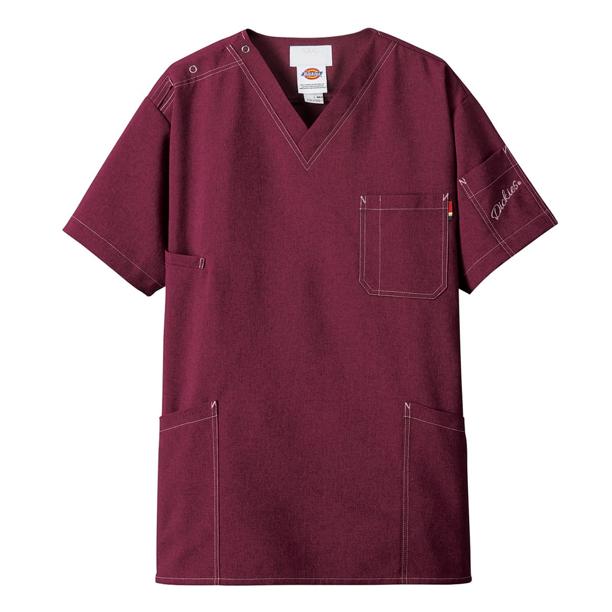 スクラブ（Dickies） | メディカルウェア | 1枚 | 7061SC | バーガンディ